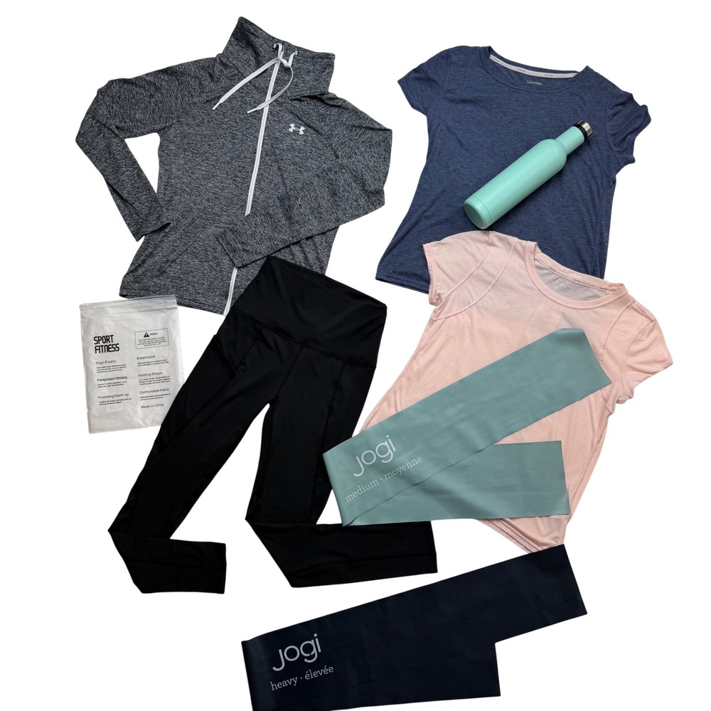 Womens Activewear Lot Sz Small‎ Clean girl aesthetic / Pilates core Basiccore